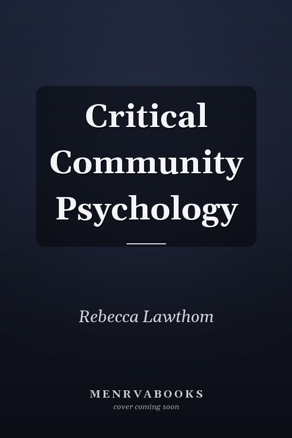Critical Community Psychology