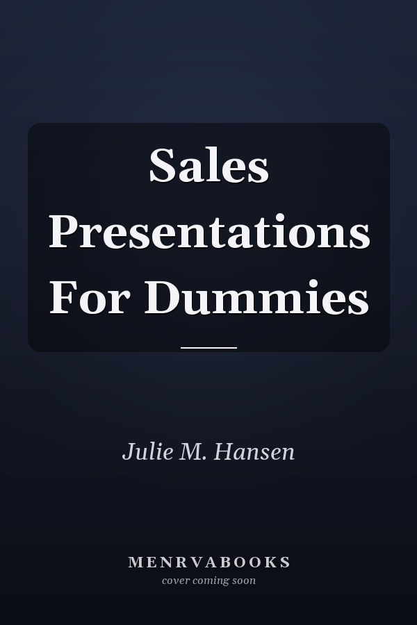 Sales Presentations For Dummies