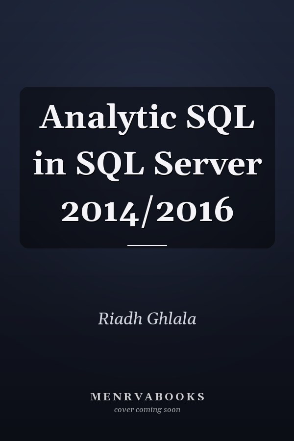 Analytic SQL in SQL Server 2014/2016