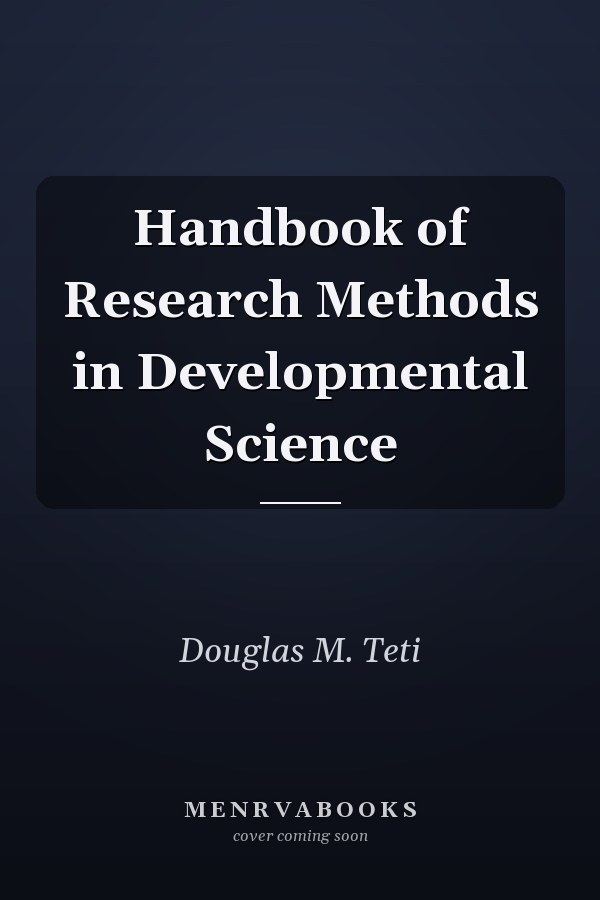 Handbook of Research Methods in Developmental Science