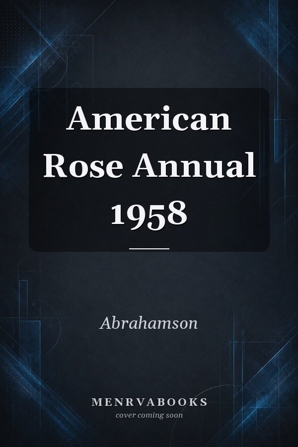 American Rose Annual 1958