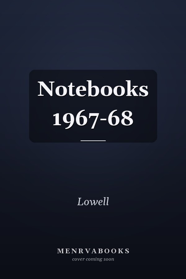 Notebooks 1967-68