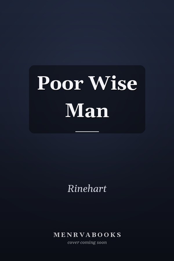 Poor Wise Man