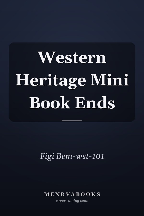 Western Heritage Mini Book Ends