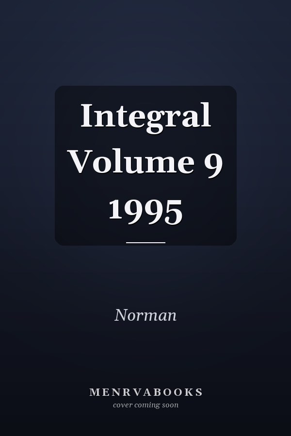 Integral Volume 9 1995