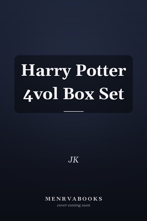 Harry Potter 4vol Box Set