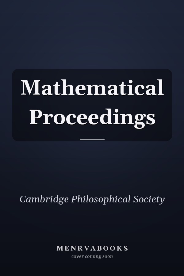 Mathematical Proceedings