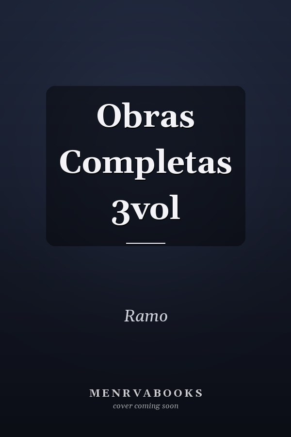 Obras Completas 3vol
