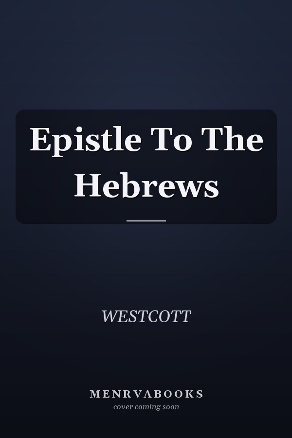 Epistle To The Hebrews