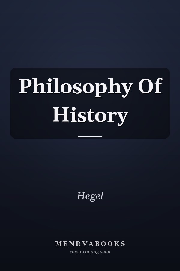 Philosophy Of History
