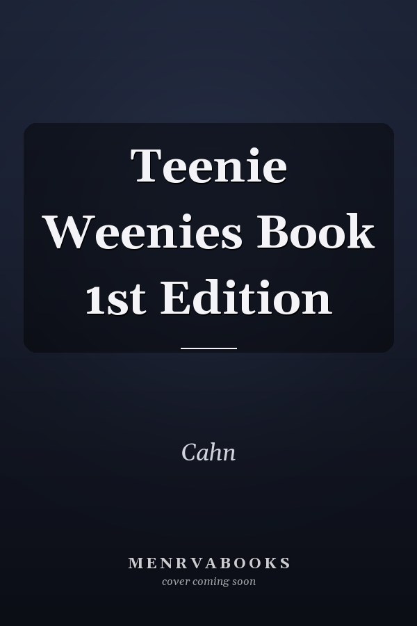 Teenie Weenies Book 1st Edition