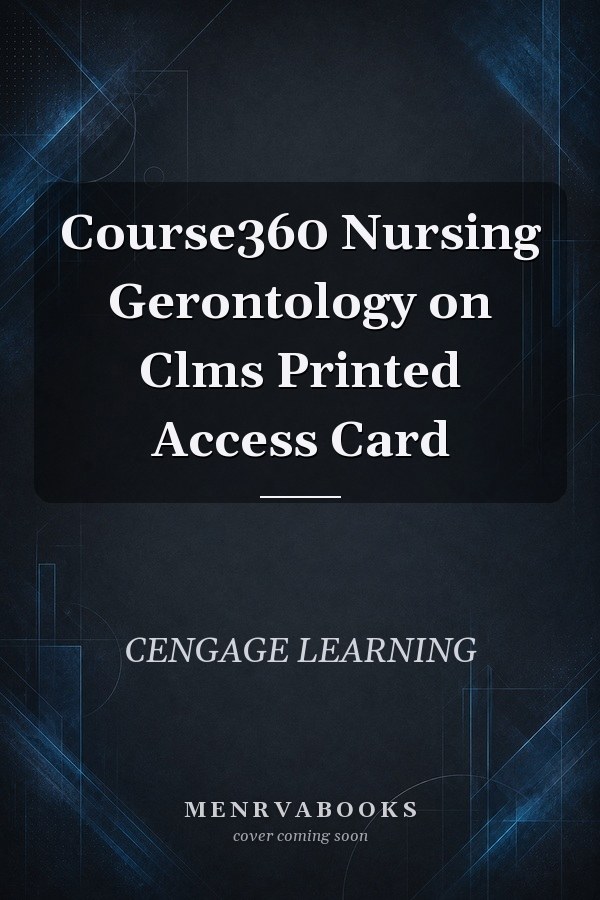 Course360 Nursing Gerontology on Clms Printed Access Card
