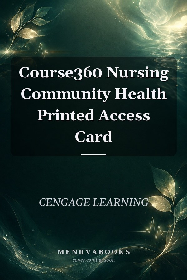 Course360 Nursing Community Health Printed Access Card