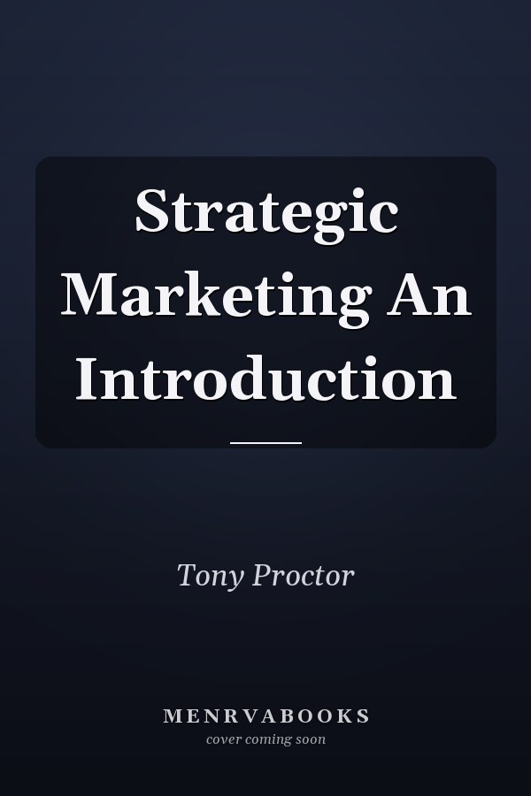 Strategic Marketing An Introduction