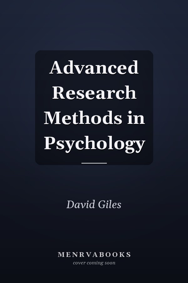 Advanced Research Methods in Psychology