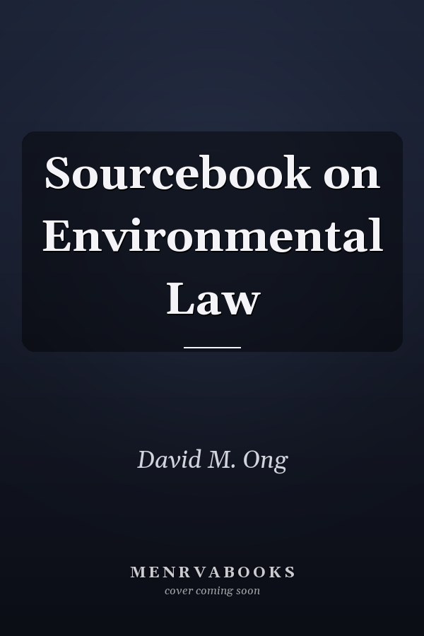 Sourcebook on Environmental Law