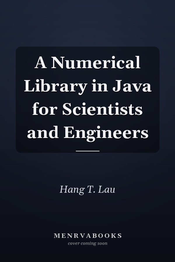 A Numerical Library in Java for Scientists and Engineers