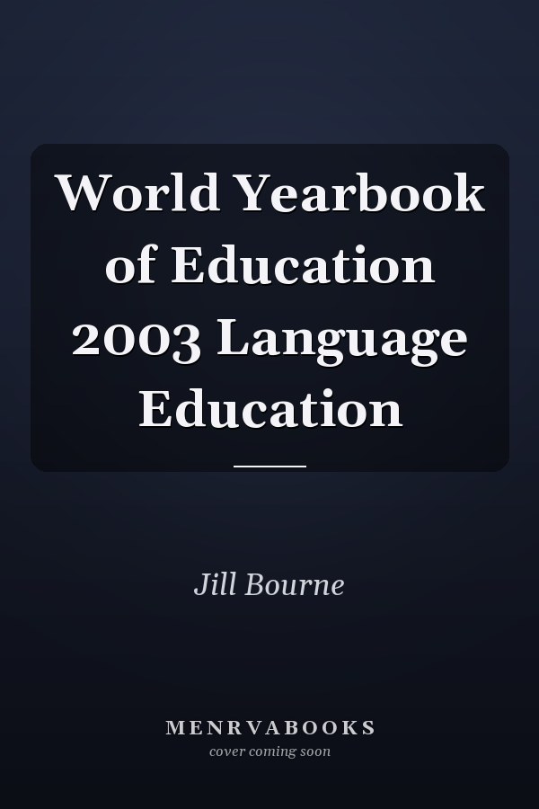 World Yearbook of Education 2003 Language Education