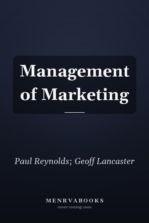 Management of Marketing