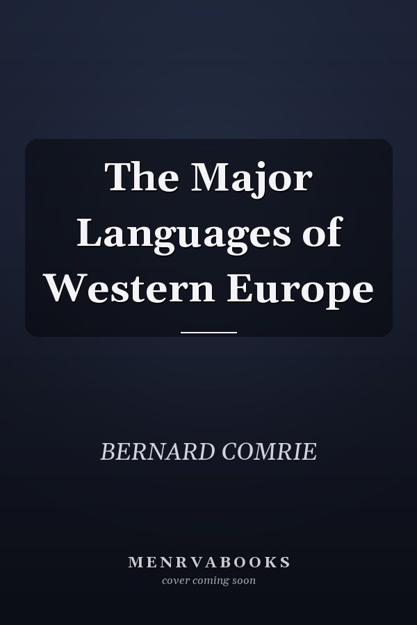 The Major Languages of Western Europe