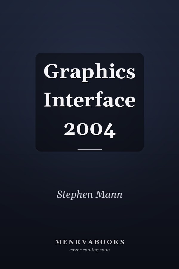 Graphics Interface 2004