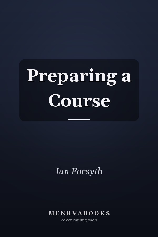 Preparing a Course