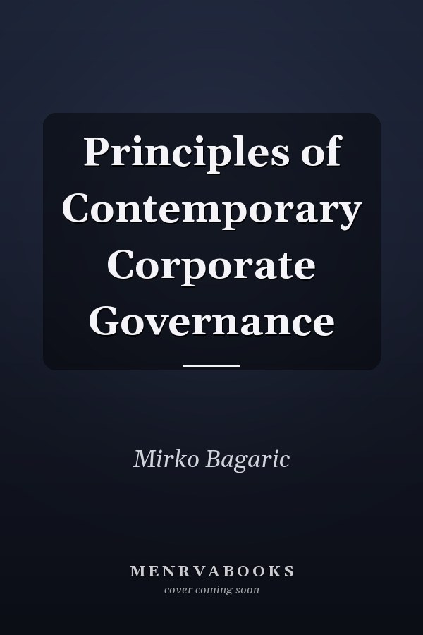 Principles of Contemporary Corporate Governance