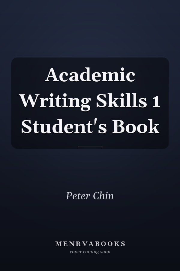 Academic Writing Skills 1 Student's Book