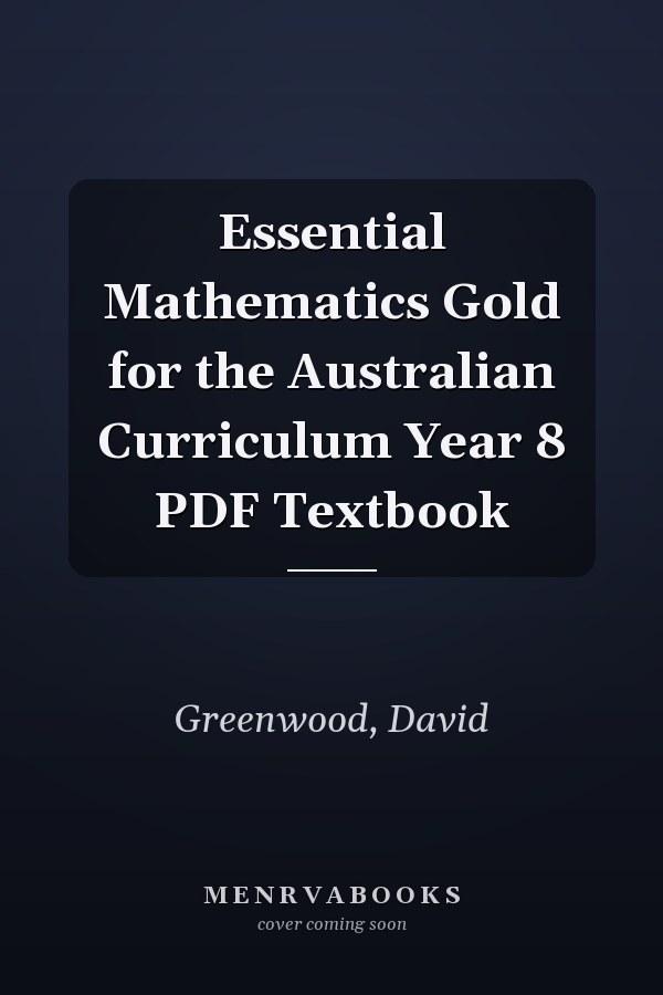 Essential Mathematics Gold for the Australian Curriculum Year 8 PDF Textbook
