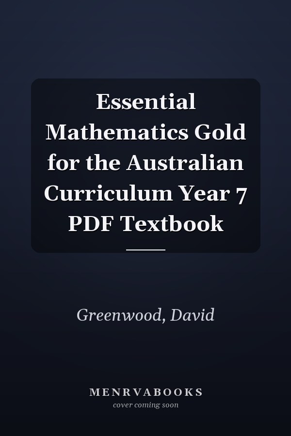 Essential Mathematics Gold for the Australian Curriculum Year 7 PDF Textbook