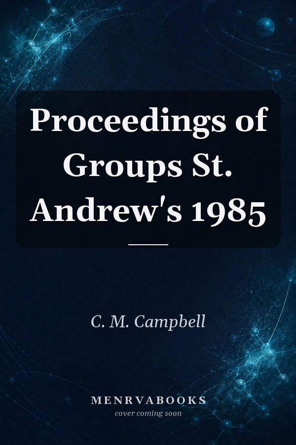 Proceedings of Groups St. Andrew's 1985