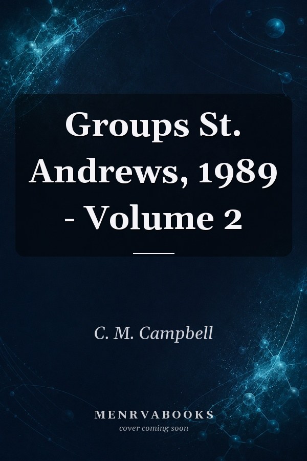 Groups St. Andrews, 1989 - Volume 2
