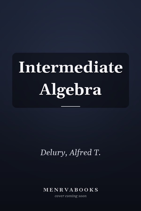 Intermediate Algebra