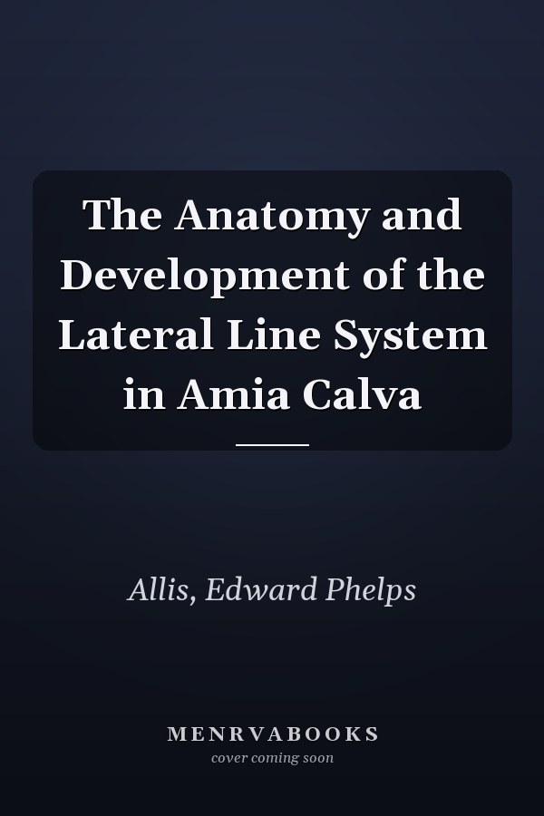 The Anatomy and Development of the Lateral Line System in Amia Calva