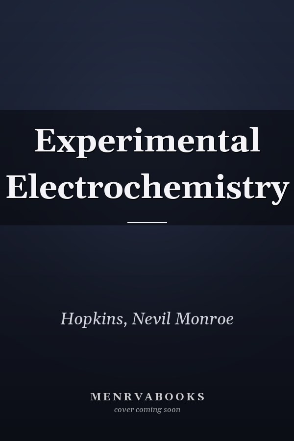Experimental Electrochemistry