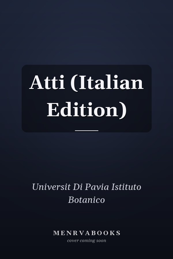 Atti (Italian Edition)