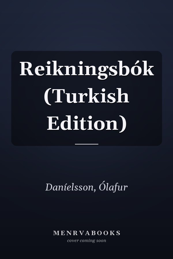 Reikningsbók (Turkish Edition)