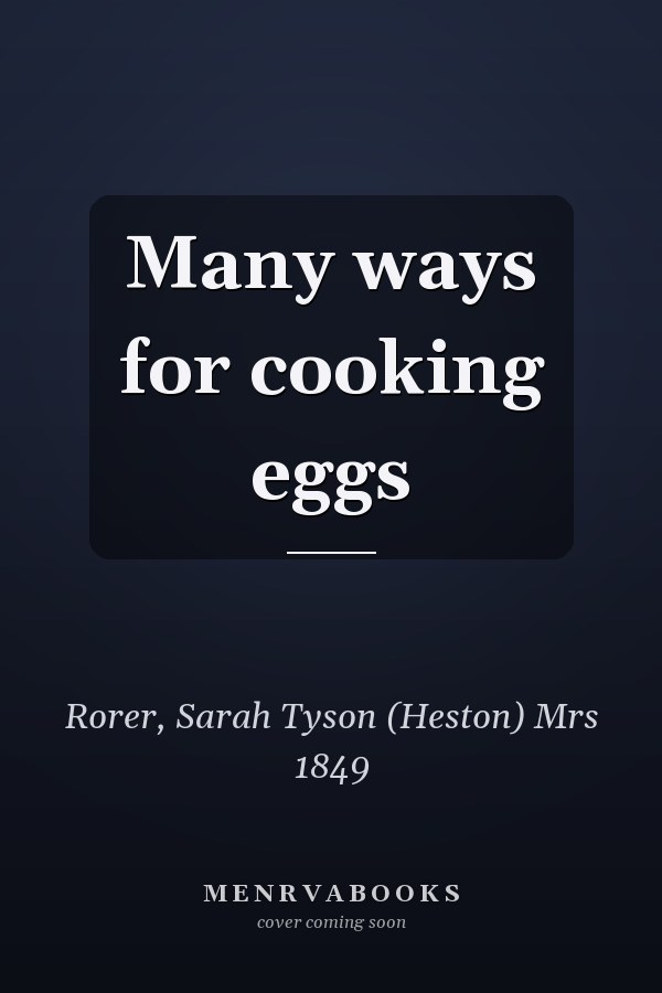 Many ways for cooking eggs
