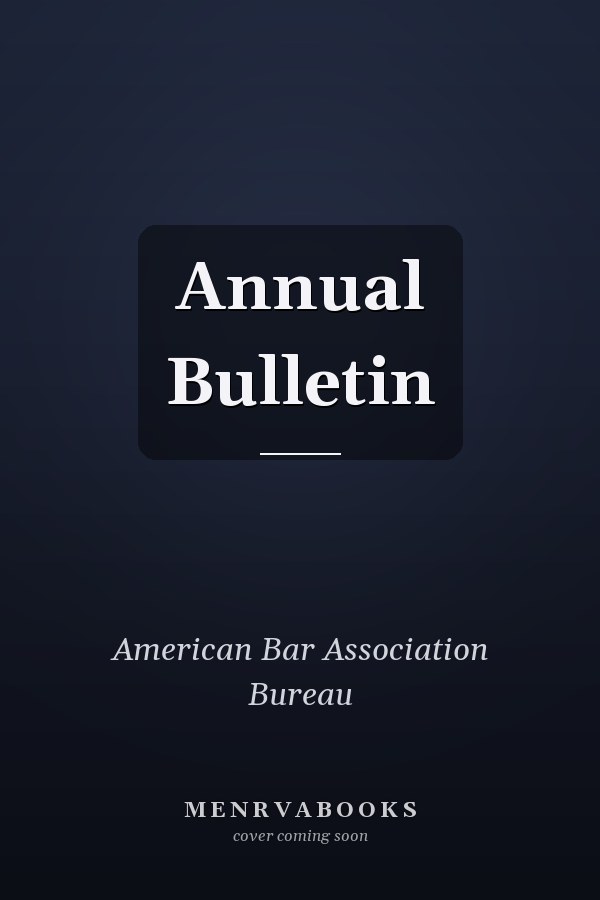 Annual Bulletin