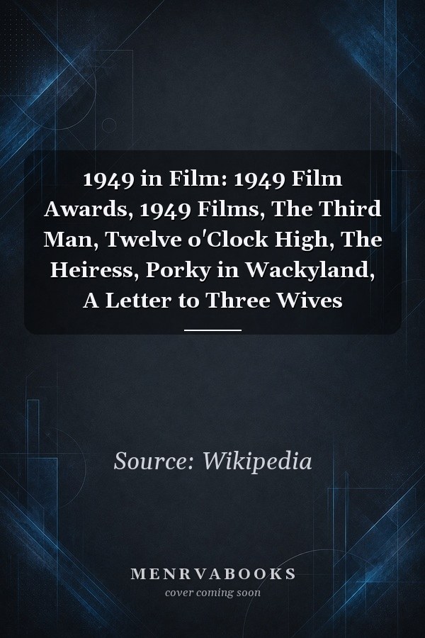 1949 in Film: 1949 Film Awards, 1949 Films, The Third Man, Twelve o'Clock High, The Heiress, Porky in Wackyland, A Letter to Three Wives