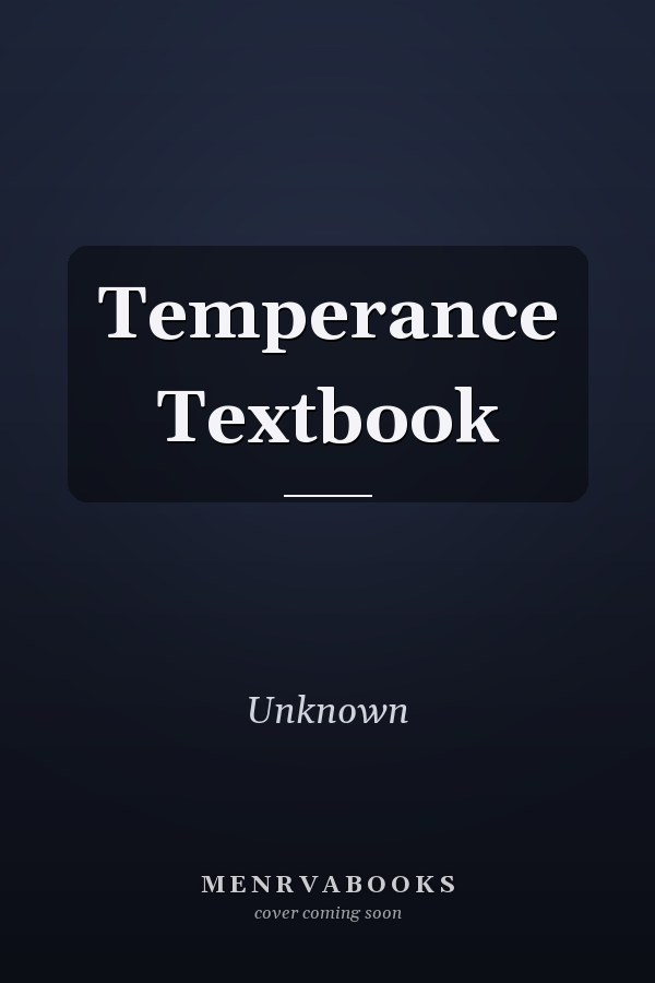Temperance Textbook