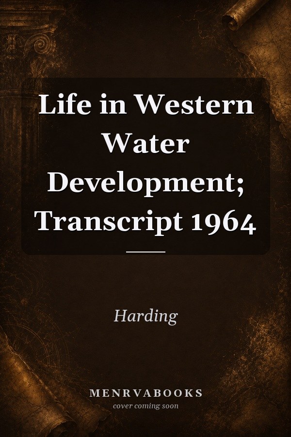 Life in Western Water Development; Transcript 1964