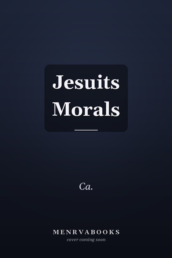 Jesuits Morals