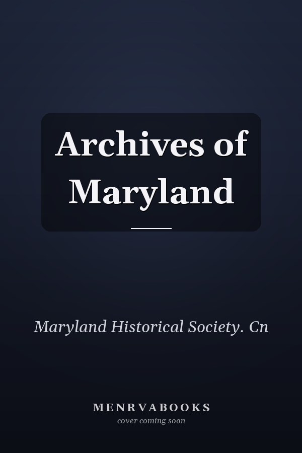 Archives of Maryland