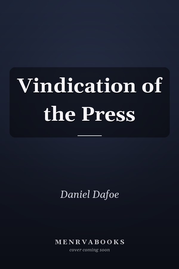 Vindication of the Press