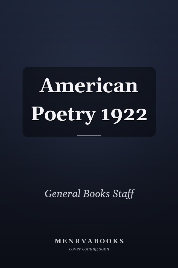 American Poetry 1922