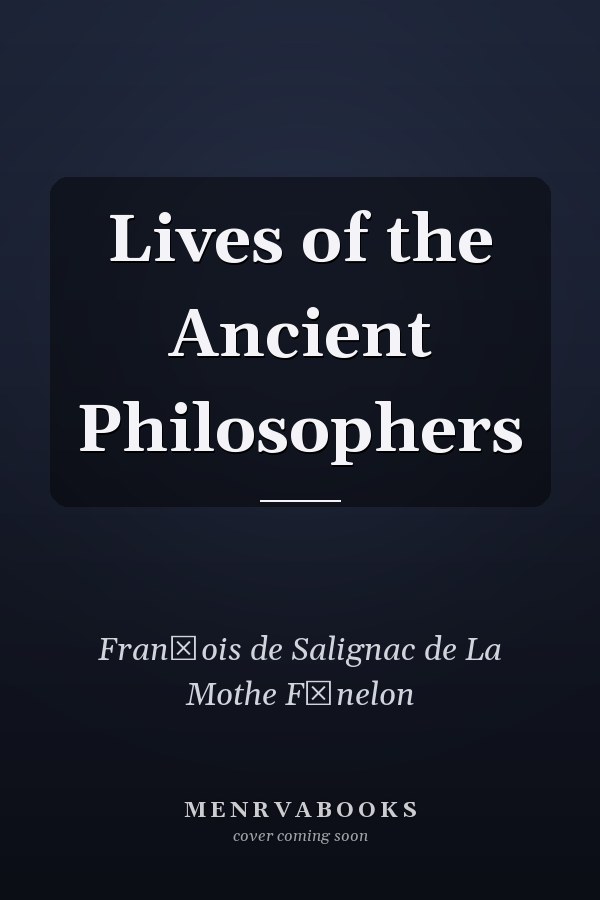 Lives of the Ancient Philosophers