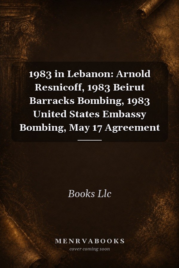 1983 in Lebanon: Arnold Resnicoff, 1983 Beirut Barracks Bombing, 1983 United States Embassy Bombing, May 17 Agreement
