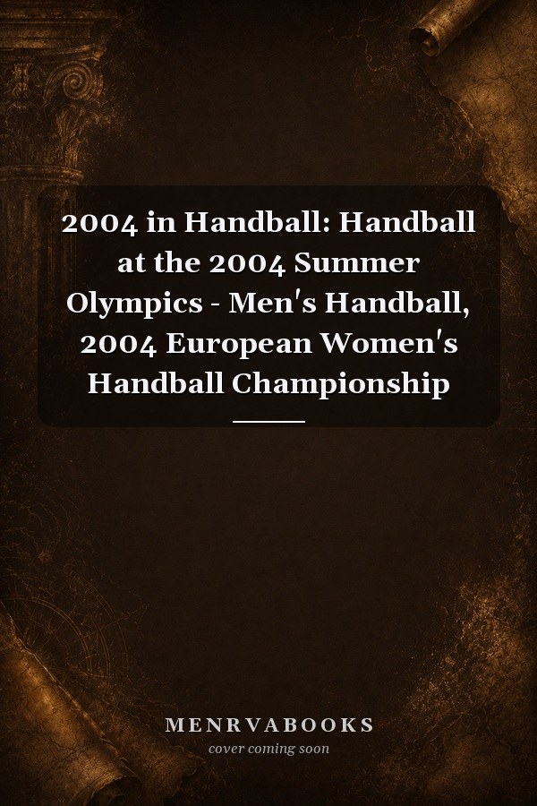 2004 in Handball: Handball at the 2004 Summer Olympics - Men's Handball, 2004 European Women's Handball Championship