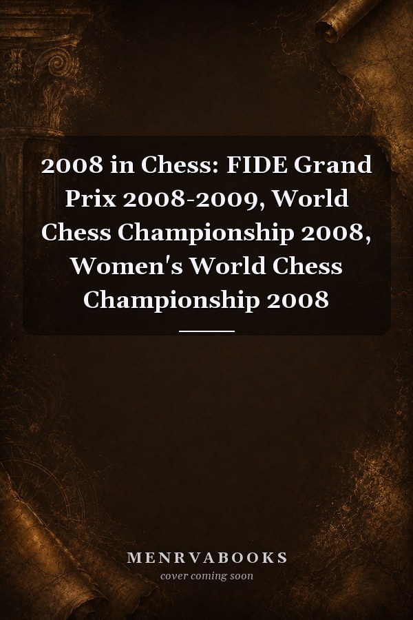 2008 in Chess: FIDE Grand Prix 2008-2009, World Chess Championship 2008, Women's World Chess Championship 2008